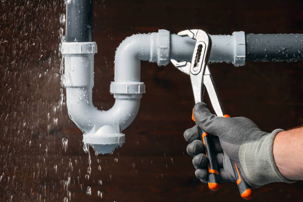 Professional Sewer Line Repair technician working in Bloomfield, NY